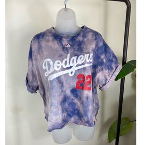 Dodgers Crop Top